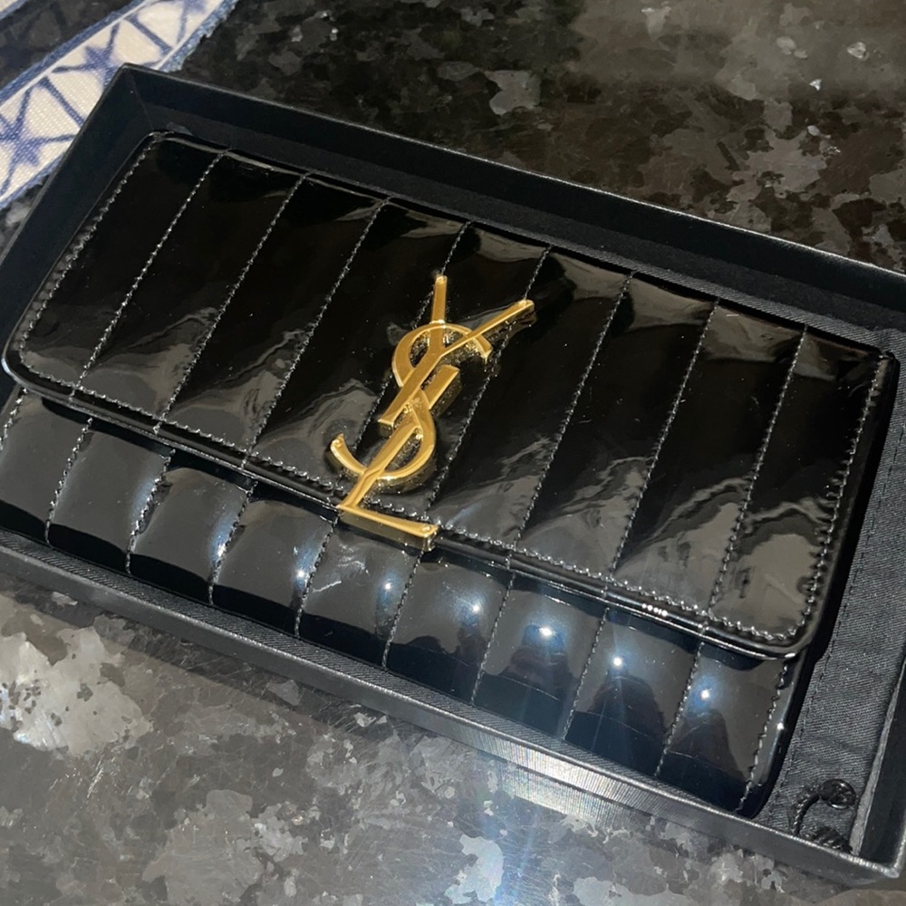 YSL - womens wristlet/wallet
